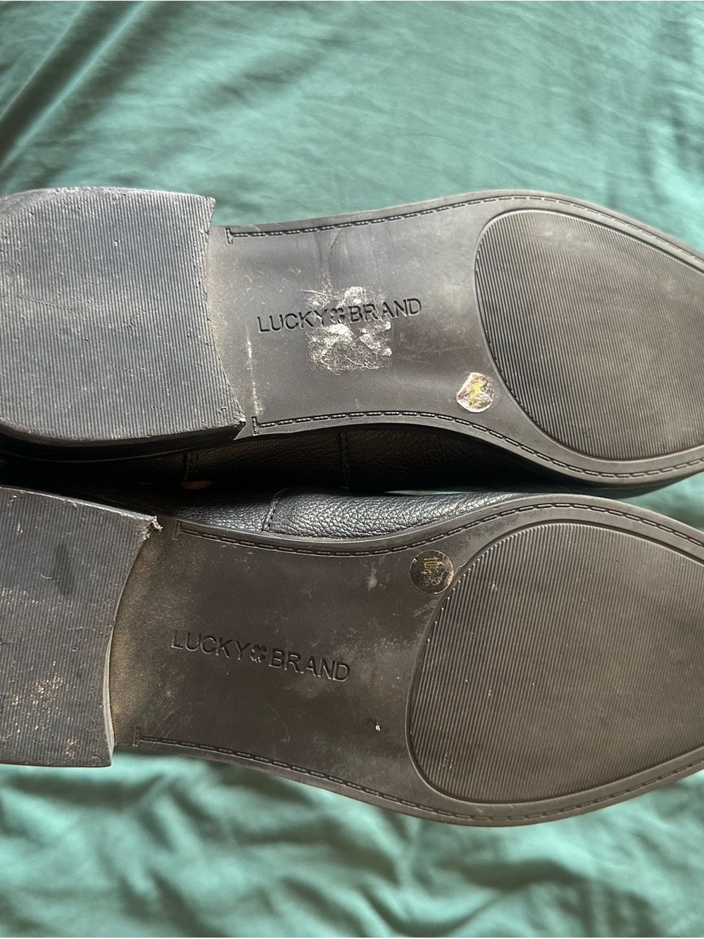 Lucky Brand Black Leather Ankle Booties - Picture 5 of 5